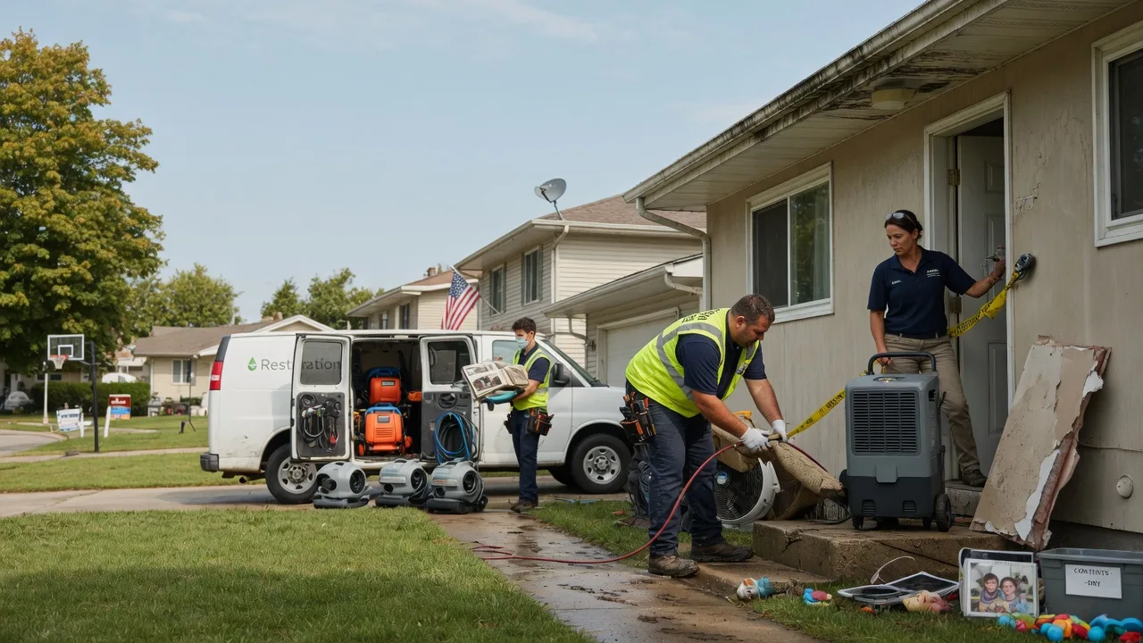 Water Damage Restoration in Mcewen, TN near me